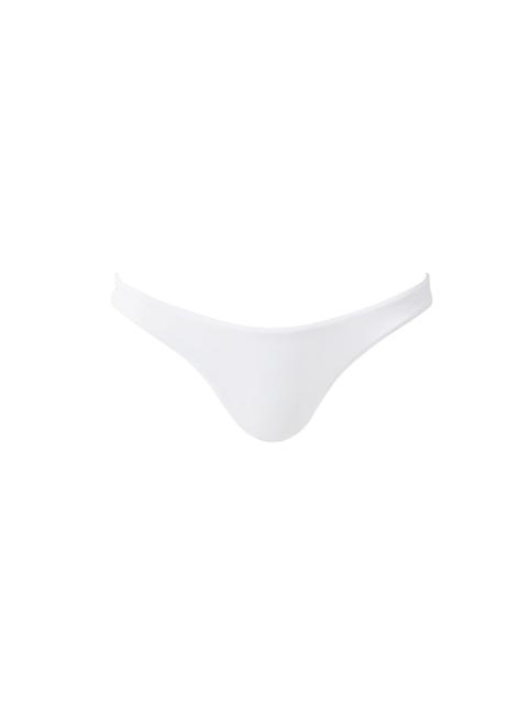 MELISSA ODABASH LIMA WHITE BIKINI BOTTOM