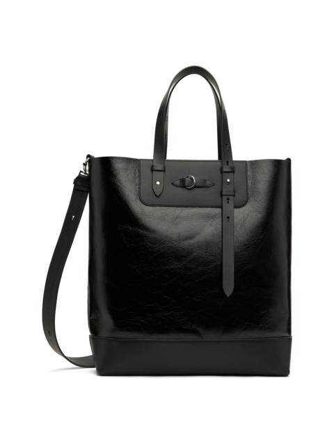 Maison Margiela Black Vertical Belt Tote