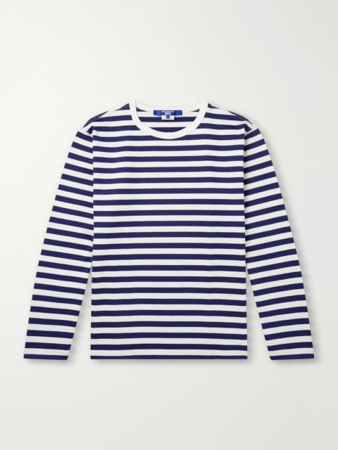 Junya Watanabe MAN Striped Cotton-Jersey T-Shirt