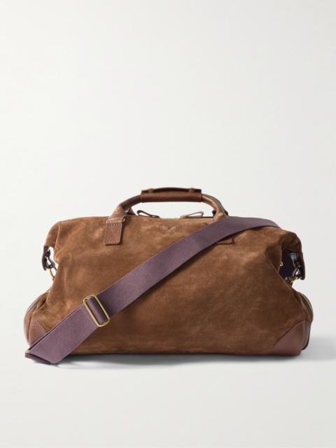 BENNETT WINCH Suede Weekend Bag