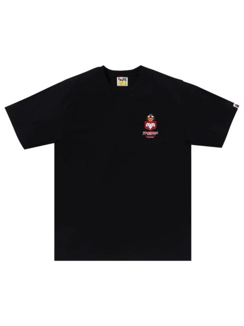 A BATHING APE® BAPE x Shin Kamen Rider #1 Baby Milo Tee 'Black'