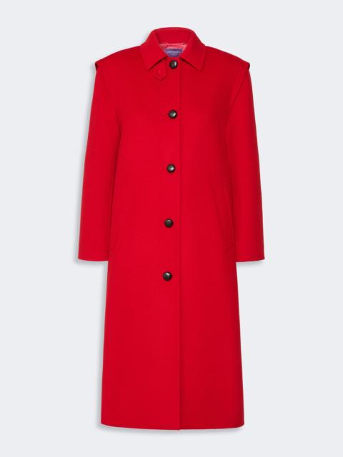 WEEKEND Max Mara WKSGESSATI Double wool broadcloth coat - RED