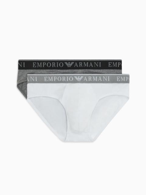 EMPORIO ARMANI Two-pack of endurance logo briefs