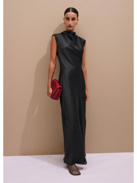 ME+EM Black Tie Maxi Dress