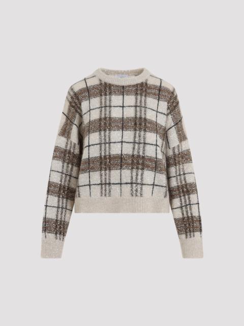 Brunello Cucinelli Brunello Cucinelli Check Sweater
