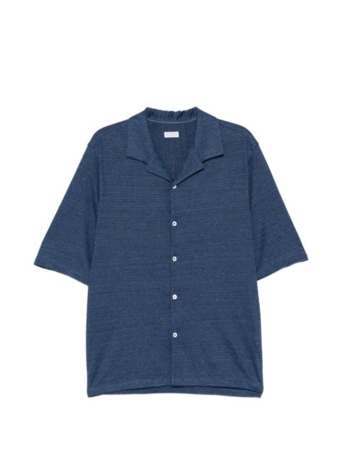 Brunello Cucinelli camp-collar buttoned shirt