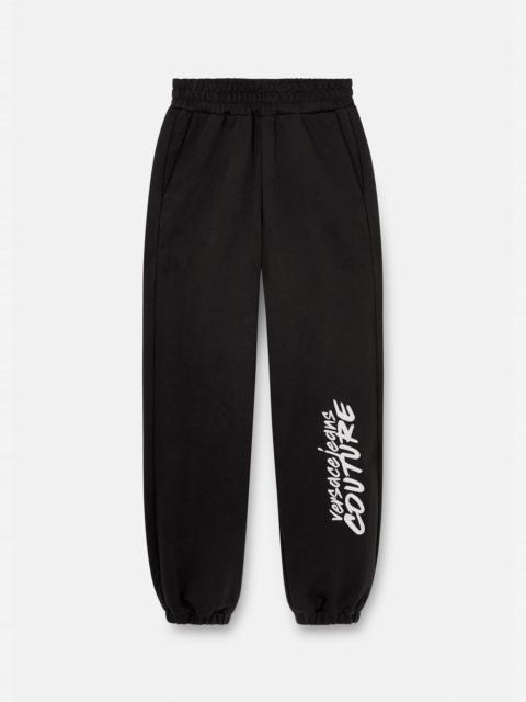 Logo Brush Couture Sweatpants