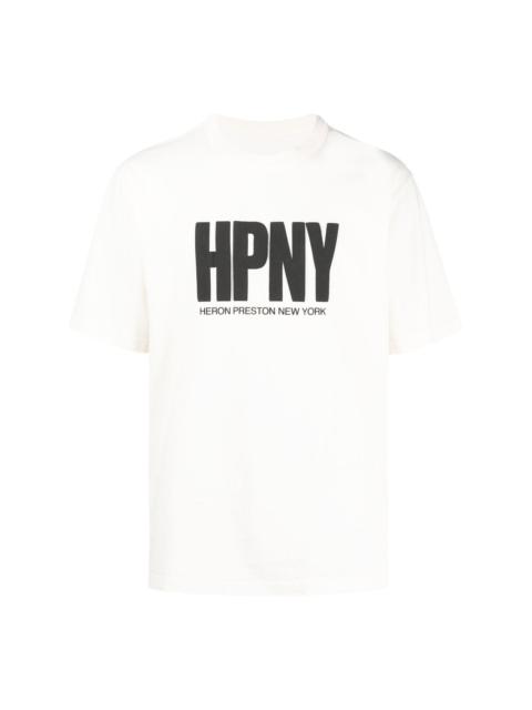 Heron Preston logo-print cotton T-shirt