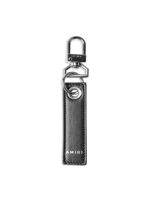 AMIRI leather tag keychain