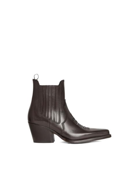 DSQUARED2 western heeled ankle boots