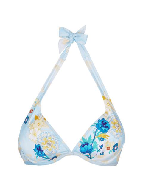 Vilebrequin Women Halter Bikini Top Belle Des Champs