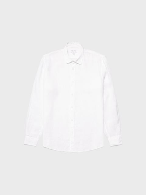 Sunspel Linen Long Sleeve Shirt