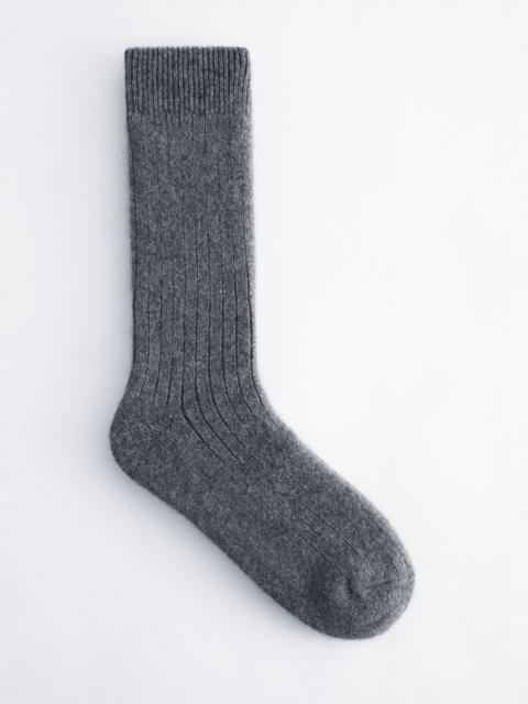 & Other Stories Silk-Cashmere Ribbed Socks