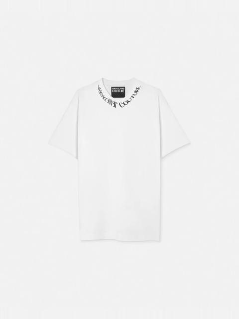 VERSACE JEANS COUTURE Liquify Logo Regular-Fit T-Shirt