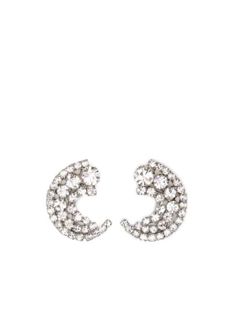 Jennifer Behr crystal-embellished earrings