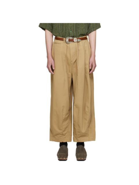 Khaki H.D. Military Trousers
