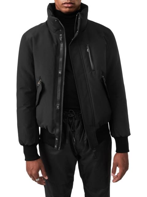 MACKAGE Men's Dixon Down Bomber Jacket - Black