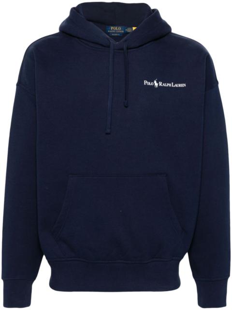 Polo Ralph Lauren logo-print drawstring hoodie
