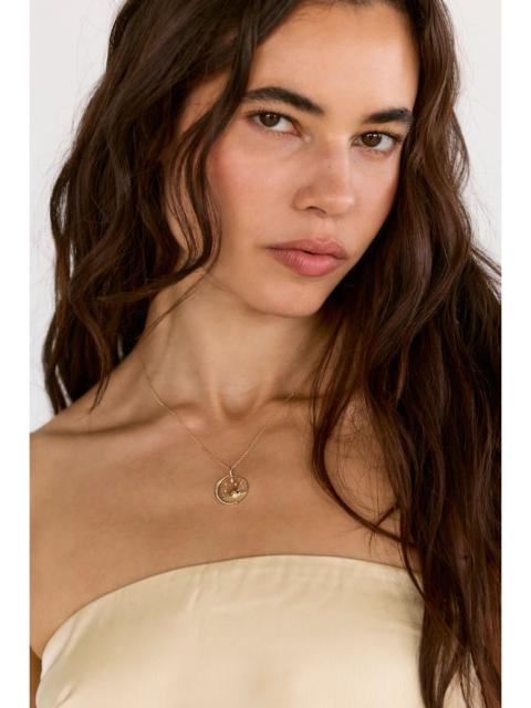 FREE PEOPLE Celine D'Aoust Oval Diamond Eye Necklace