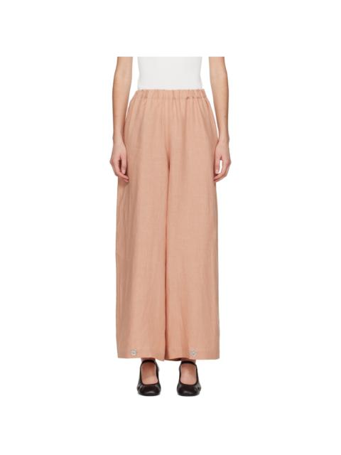 BASERANGE Pink Ponte Lounge Pants