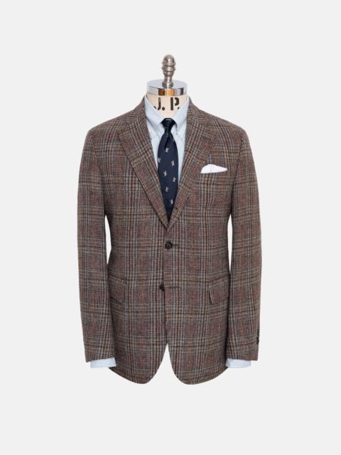 J. PRESS MADE-IN-CANADA MULTICOLOR PLAID DONEGAL MIST SPORT COAT