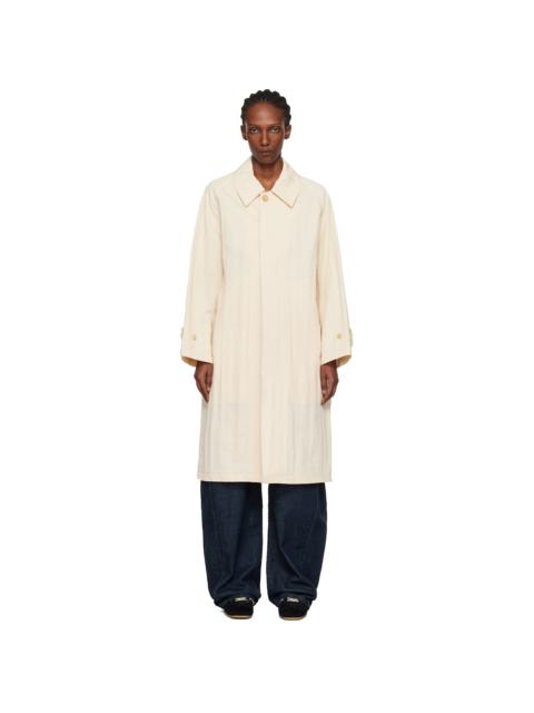 A.P.C. Beige Amy Mac Trench Coat