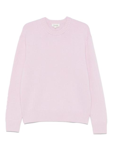 FRAME cashmere crew-neck sweater