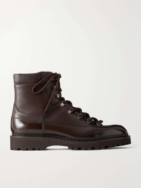 John Lobb Sommet Leather Hiking Boots