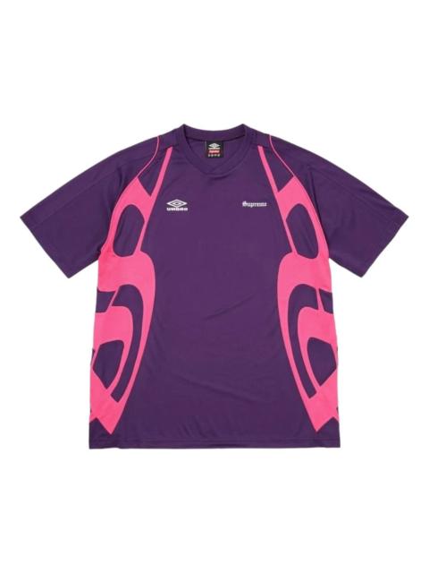 Supreme Supreme x Umbro SS26 Old English Soccer Jersey 'Purple' SUP-SS26-211-PUR