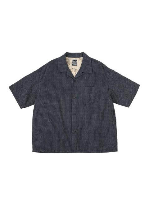 WALLIS DOWN SHIRT S/S NAVY