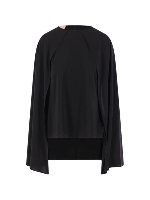 Plan C scarf blouse