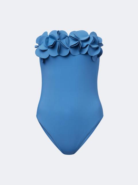 KARLA COLLETTO Tess floral-appliqué swimsuit