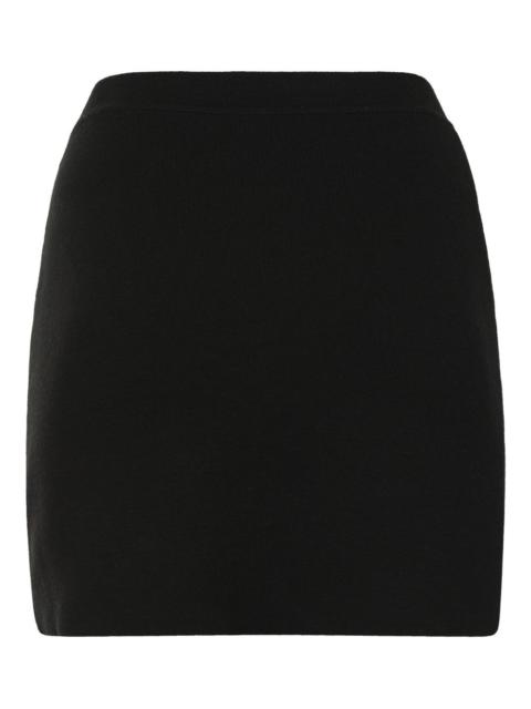 KHAITE knitted mini skirt