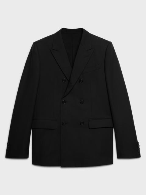 CELINE classic jacket IN wool gabardine