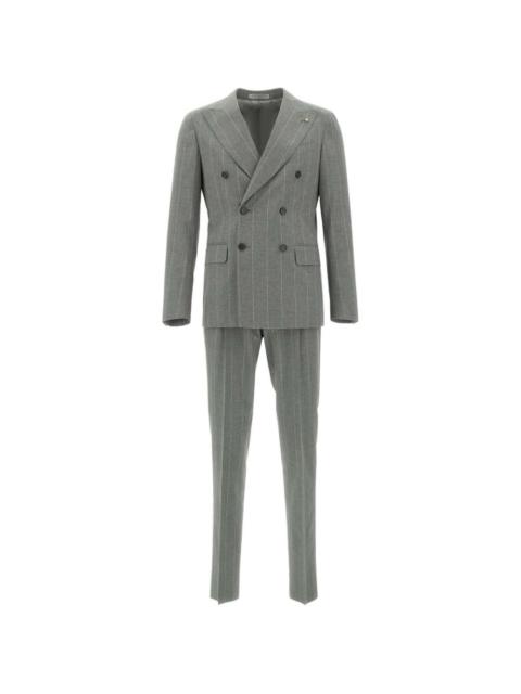 CORNELIANI pinstripe double-breasted suit