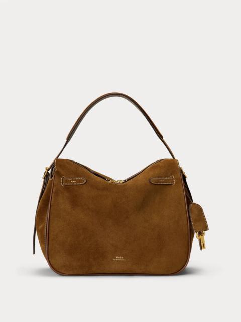 Polo Ralph Lauren Polo ID Suede Satchel