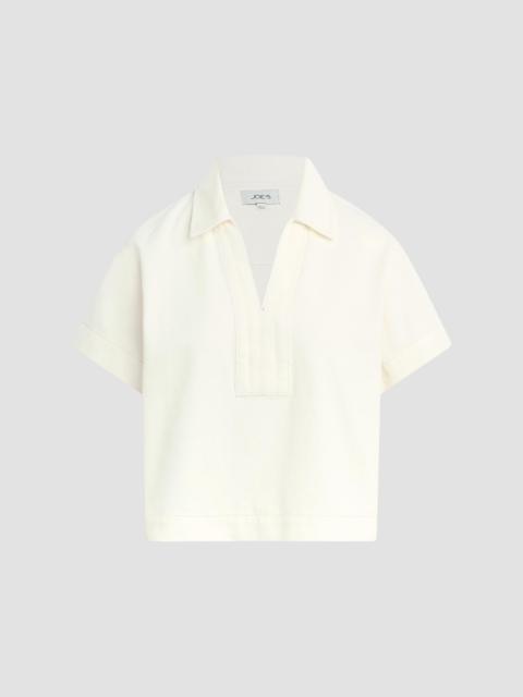 Joe's Jeans Women's The Lillian Denim Popover Shirt - Milk