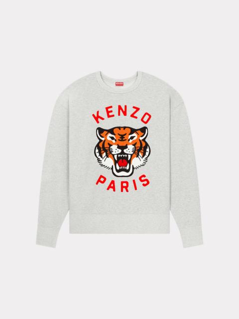 'KENZO Lucky Tiger' embroidered oversized genderless sweatshirt