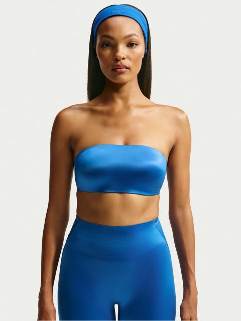 Nike NikeSKIMS Satin Shine Women's Convertible Bandeau Bra