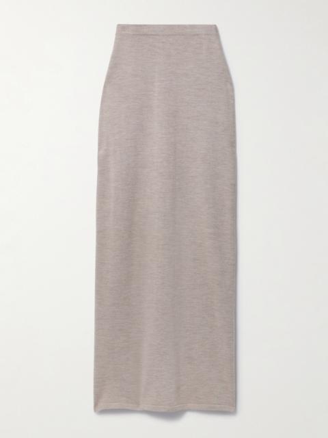 MAGDA BUTRYM Wool, Silk And Cashmere-blend Maxi Skirt