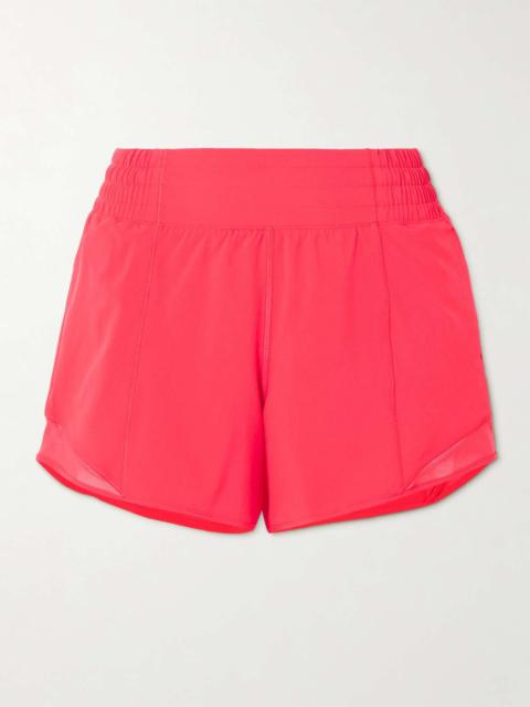 lululemon Hotty Hot High-Rise Lined Shorts - 4" Red