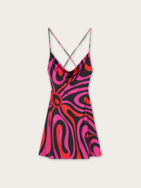 PUCCI MARMO PRINT SHORT DRESS