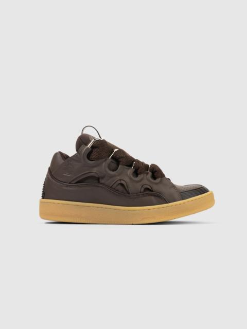 Lanvin CURB SNEAKERS "EBONY"