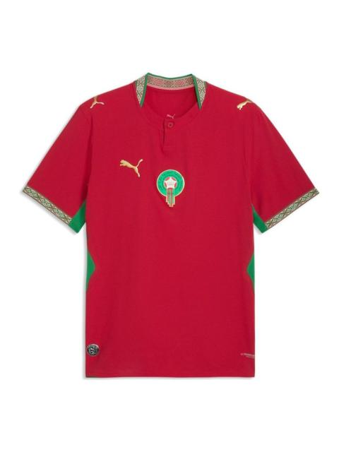 PUMA PUMA Morocco 2026 Home Authentic Jersey 'Fast Red Victory Gold' 783313-01