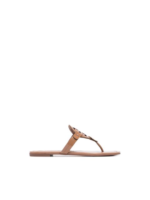 TORY BURCH Miller laser-cut logo sandals