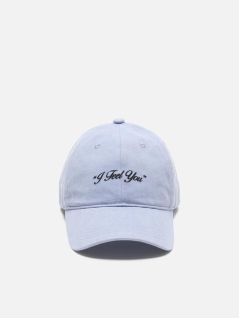 Acne Studios Logo cap - Dusty blue