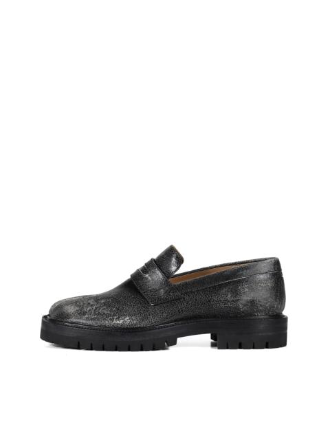 Maison Margiela TABI COUNTY LOAFER / BLK WHT
