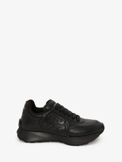 Alexander McQueen Men's Sprint Runner in Black