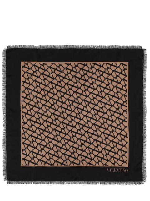 Valentino Toile Iconographe silk shawl