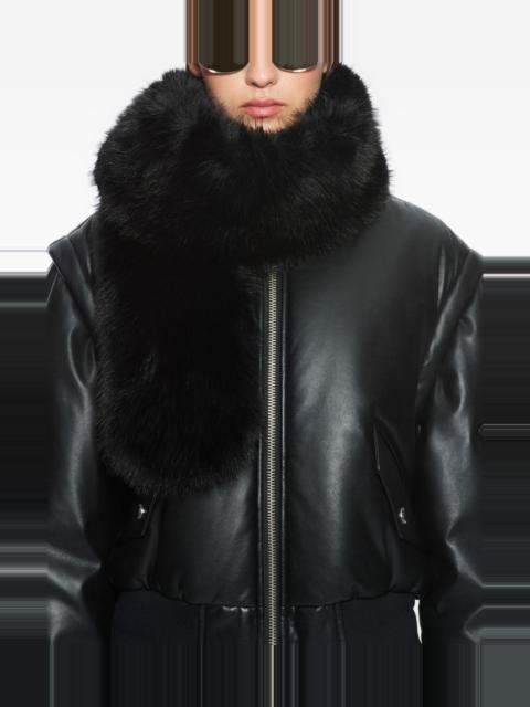 STAND STUDIO Lone faux fur scarf